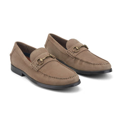 Men Rockport Whit Classic Bit Loafers Taupe Suede