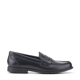 Men Rockport Classic Penny Loafers Black Leather