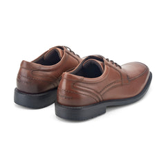 Men Rockport Style Leader 2 Apron Toe Oxford New Brown Gradient Leather