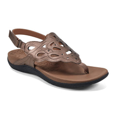 Women Rockport Ridge Slingback Sandal BRONZE