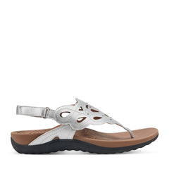 Women Rockport Ridge Slingback Sandal Silver