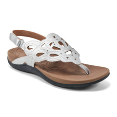 Women Rockport Ridge Slingback Sandal Silver