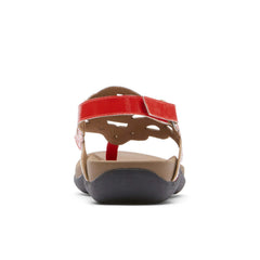 Women Rockport Ridge Slingback Sandal Red