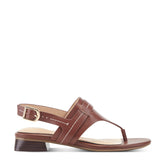 Women Rockport Ofera Slingback Sandals Mediun Brown Leather