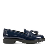 Women Rockport Kiara Tassel Loafers Dark Blue
