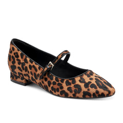 Women Rockport Taren Total Motion Pointy Toe Dress Flats Leopard