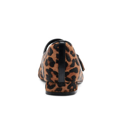Women Rockport Taren Total Motion Pointy Toe Dress Flats Leopard