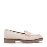 Women Rockport Kacey Penny Loafer Light Pink Suede