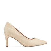 Women Rockport Juliet Total Motion Dress Pumps Light Natural Raffia