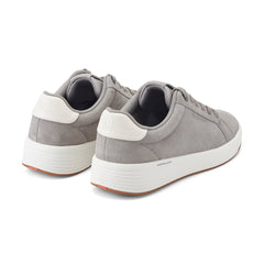 Women Rockport ProWalker Elara Lace-up Casual Sneakers Medium Gray Suede