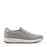 Women Rockport ProWalker Titan Casual Slip on Sneakers Medium Gray