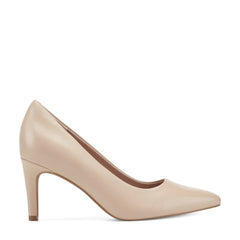 Women Rockport Juliet Total Motion Dress Pumps Light Natural Leather