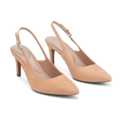 Women Rockport Jolie Total Motion Dress Pumps Orange Leather