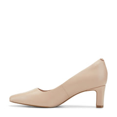 Women Rockport Total Motion Merida Classic Dress Pumps Light Natural Leather