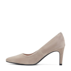 Women Rockport Juliet Total Motion Dress Pumps Light Brown Suede