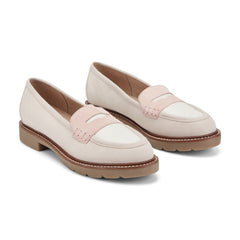 Women Rockport Kacey Penny Loafer Light Pink Suede