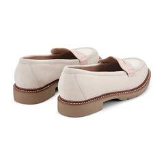 Women Rockport Kacey Penny Loafer Light Pink Suede