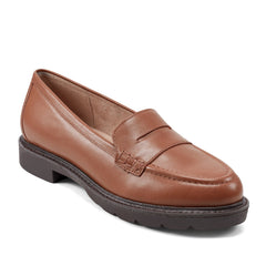 Women Rockport Kacey Penny Loafer Dark Natural