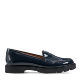 Women Rockport Kacey Penny Loafer Navy Patent