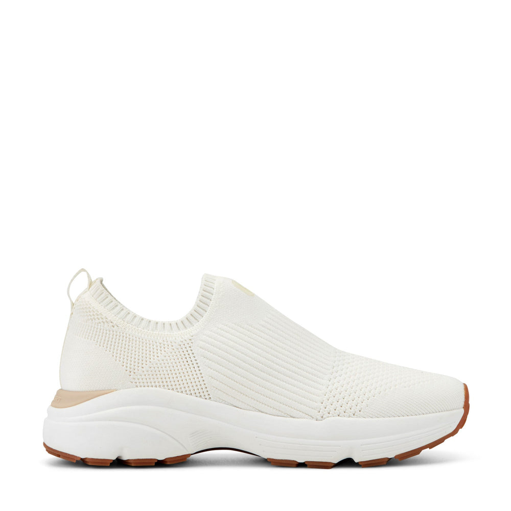 Women Rockport Demi Slip-on Casual Sneakers Ivory