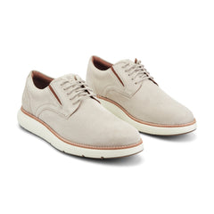 Men Rockport Total Motion Cadman Casual Lace-up Oxford Sneakers Taupe Suede