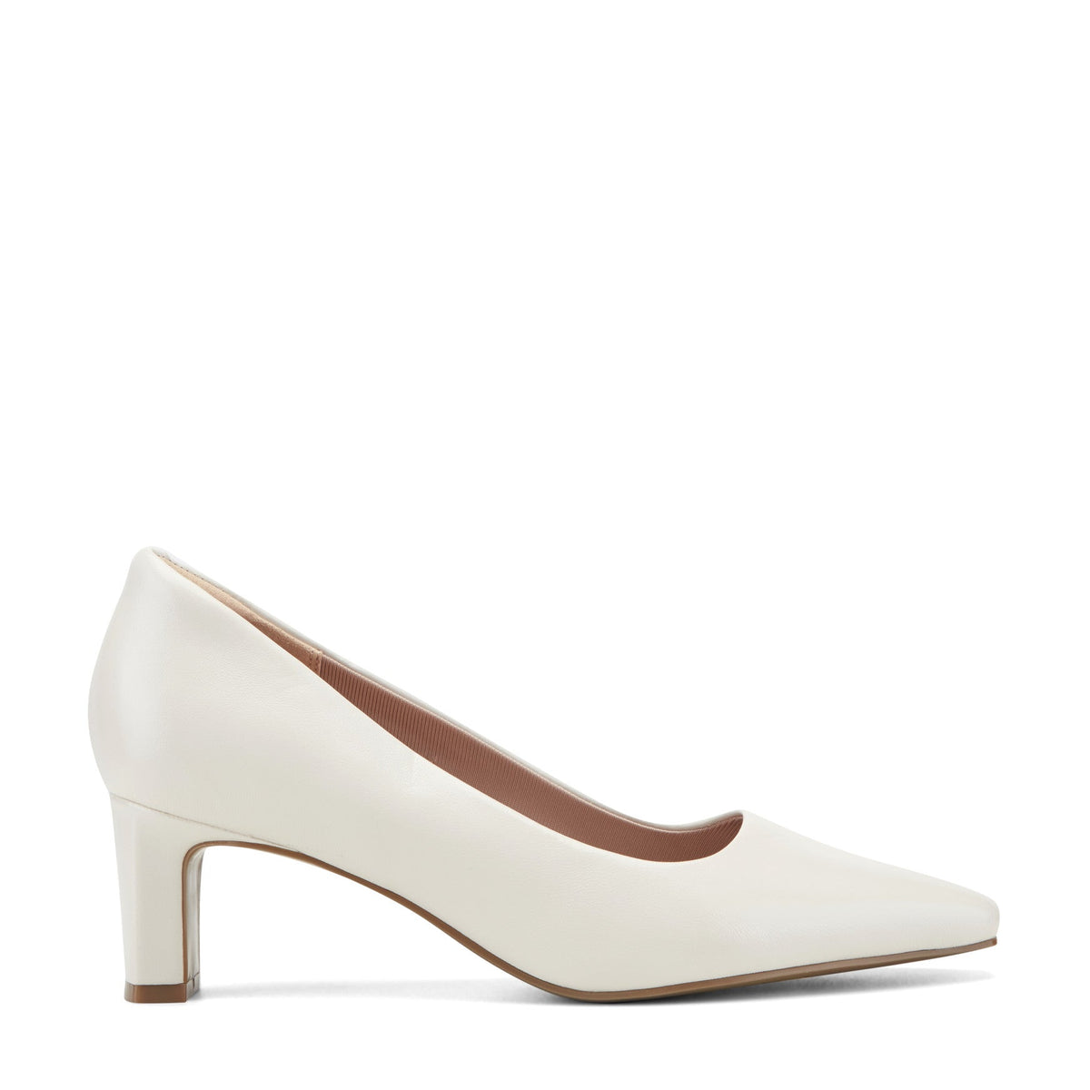 Women Rockport Total Motion Merida Classic Dress Pumps Ivory Leather