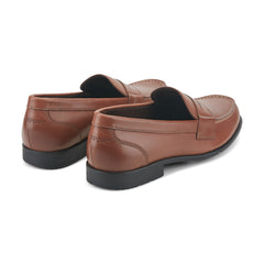 Men Rockport Classic Penny Loafers Cognac Leather