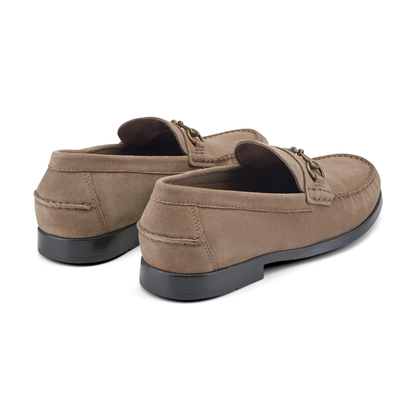 Men Rockport Whit Classic Bit Loafers Taupe Suede