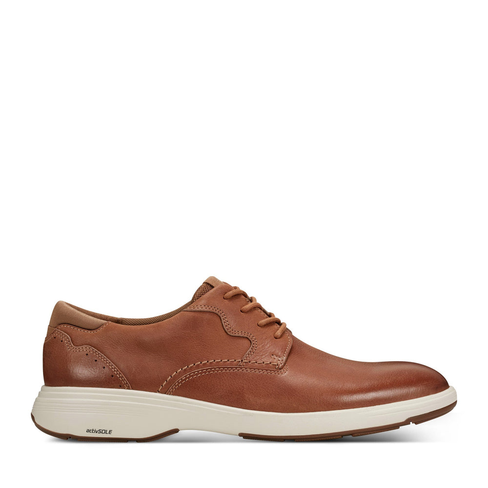 Men Rockport Noah Oxford Medium Natural Leather