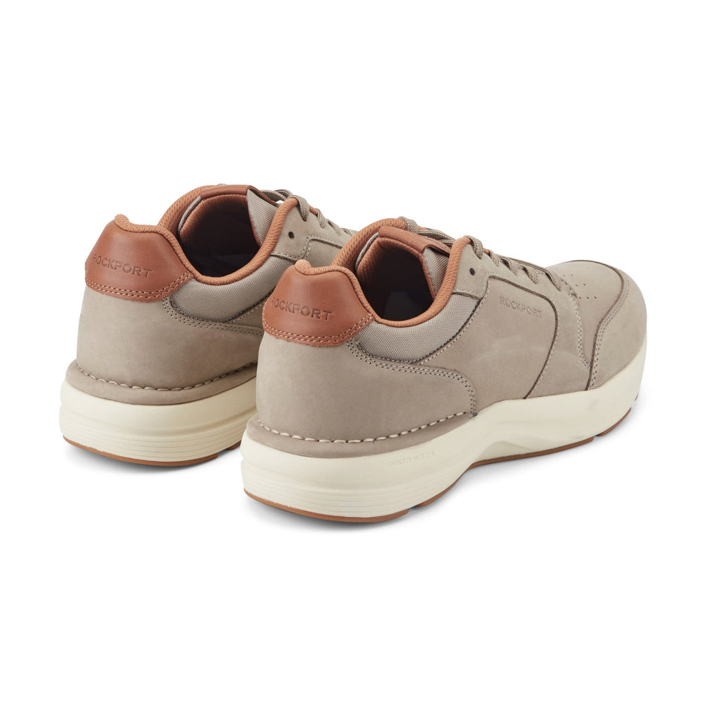Men Rockport ProWalker Tour Lace-up Casual Sneakers Taupe