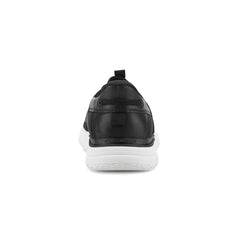 Men Rockport Seadon Step Activated Sneakers Black Leather
