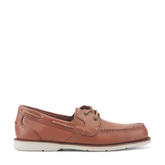 Men Rockport Southport Boat Shoe Medium Natural Leather