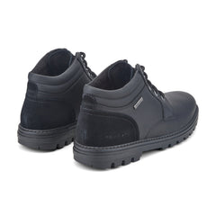 Men Rockport Weather or Not Waterproof Boot Black Leather