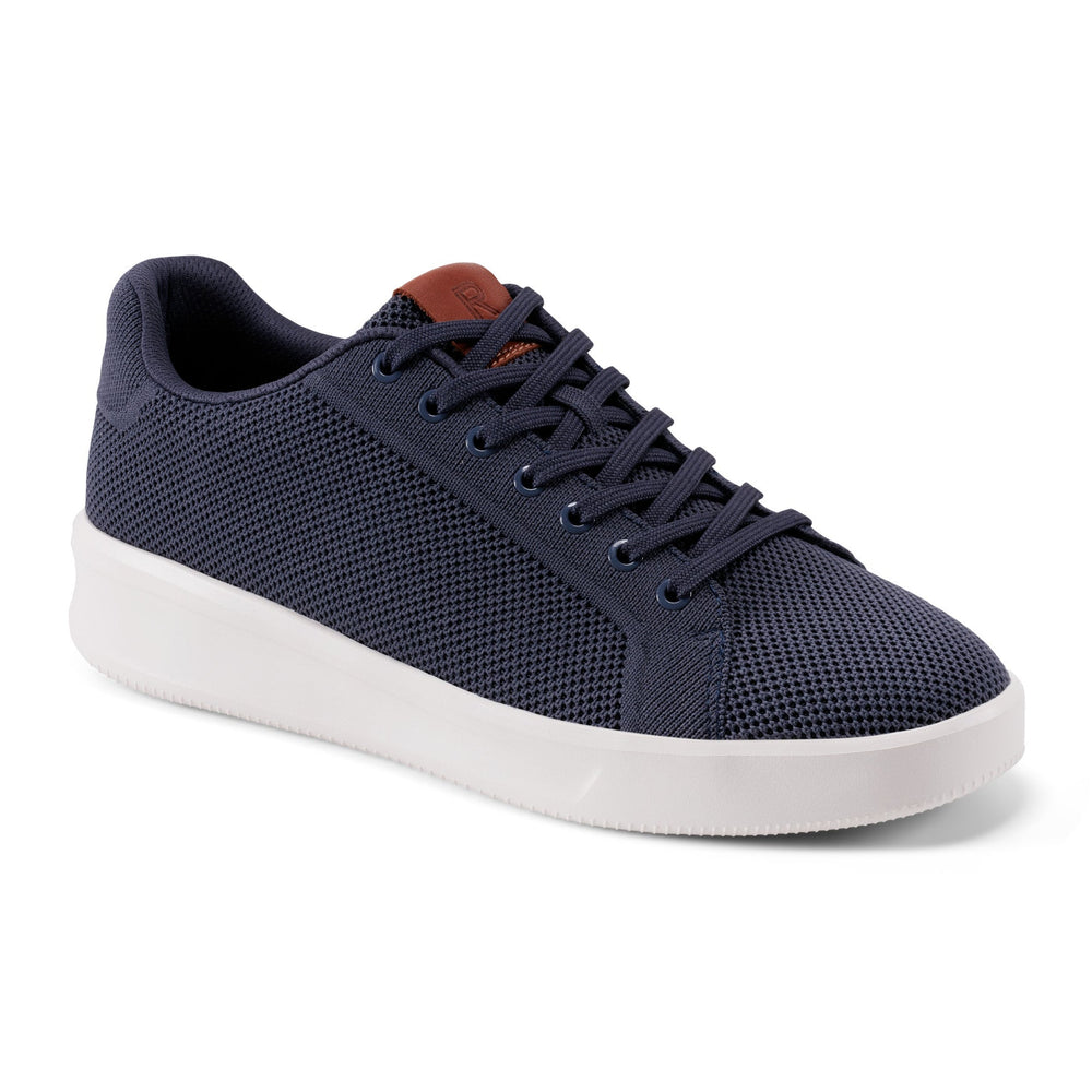 Men Rockport Lite Court Lace-up Casual Sneakers Dark Blue