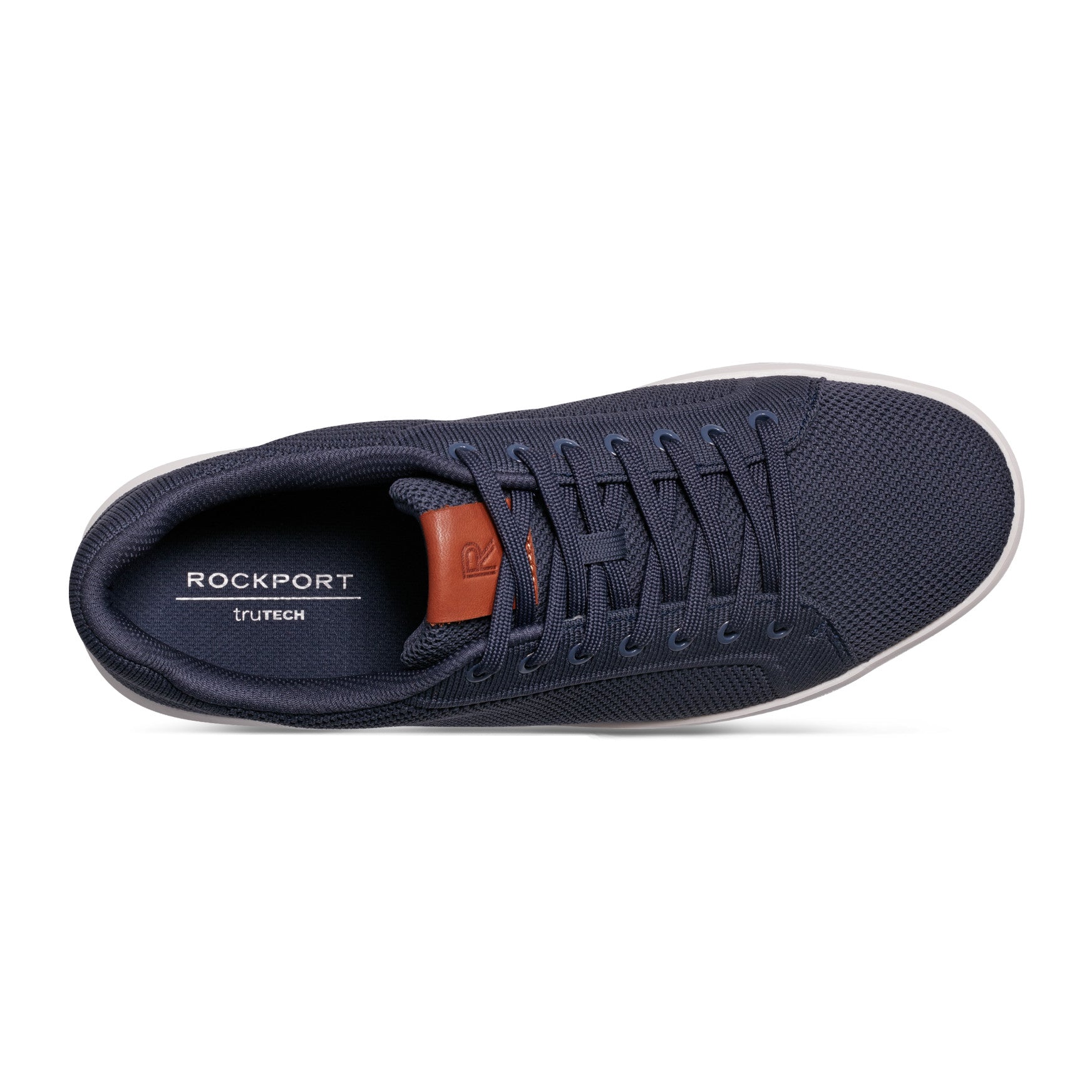 Men Rockport Lite Court Lace-up Casual Sneakers Dark Blue