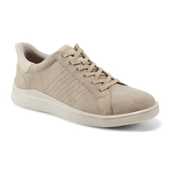Men Rockport Tristen Step Activated Lace-Up Light Natural