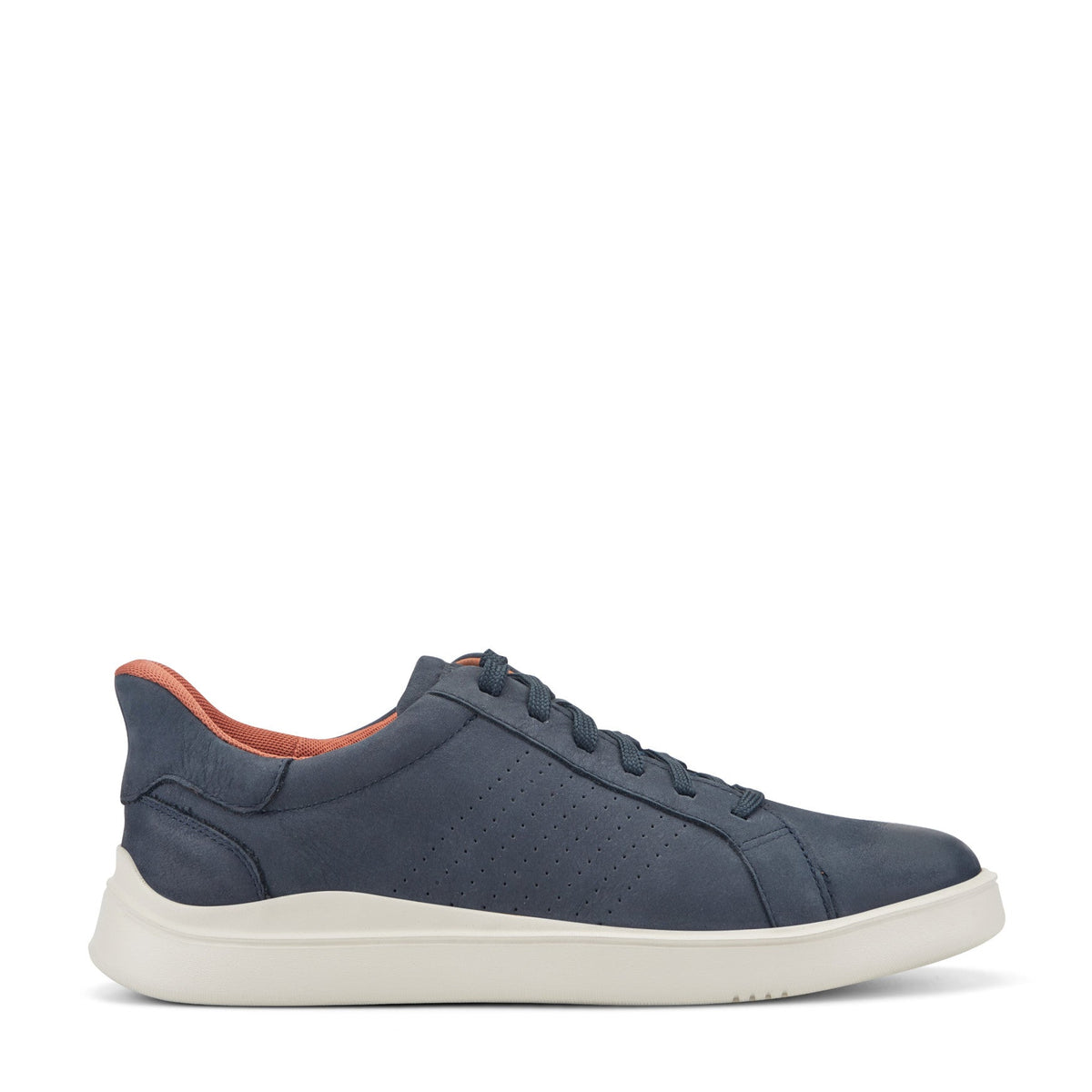 Men Rockport Tristen Step Activated Lace-Up Dark Blue