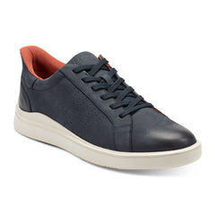 Men Rockport Tristen Step Activated Lace-Up Dark Blue