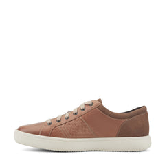 Men Rockport Colle Lace-to-Toe Sneaker Tan Leather