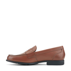 Men Rockport Classic Penny Loafers Cognac Leather