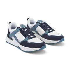 Men Rockport ProWalker Norris Casual Sneakers Blue Multi Suede
