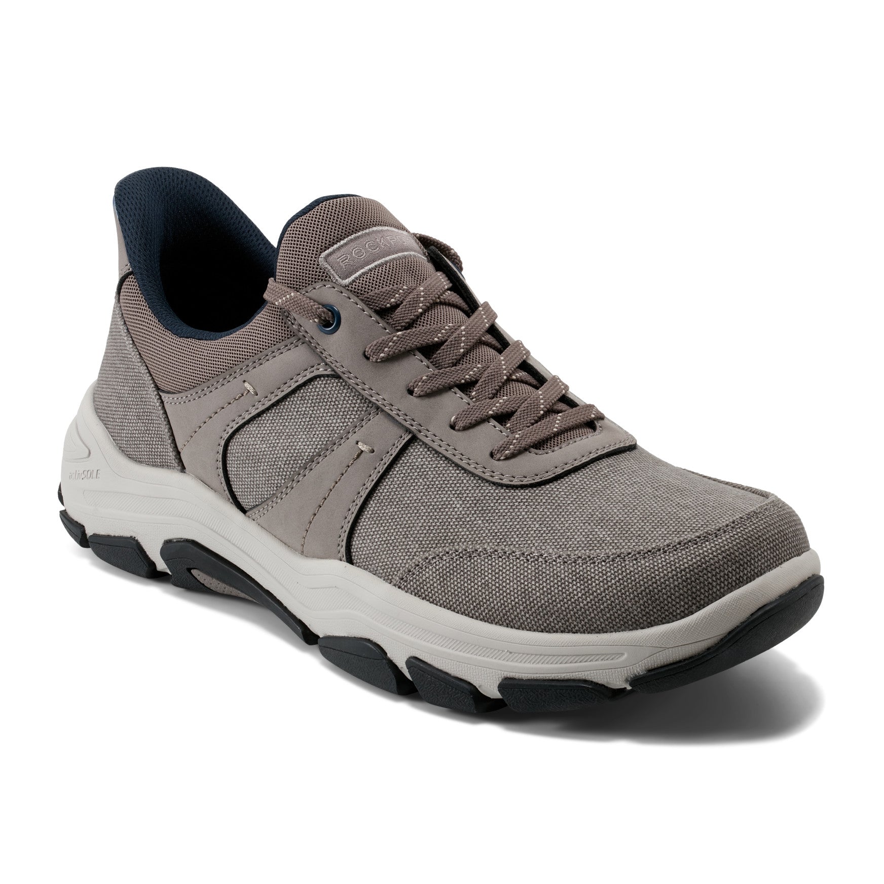 Men Rockport Rhett Step Activated Casual Lace-up