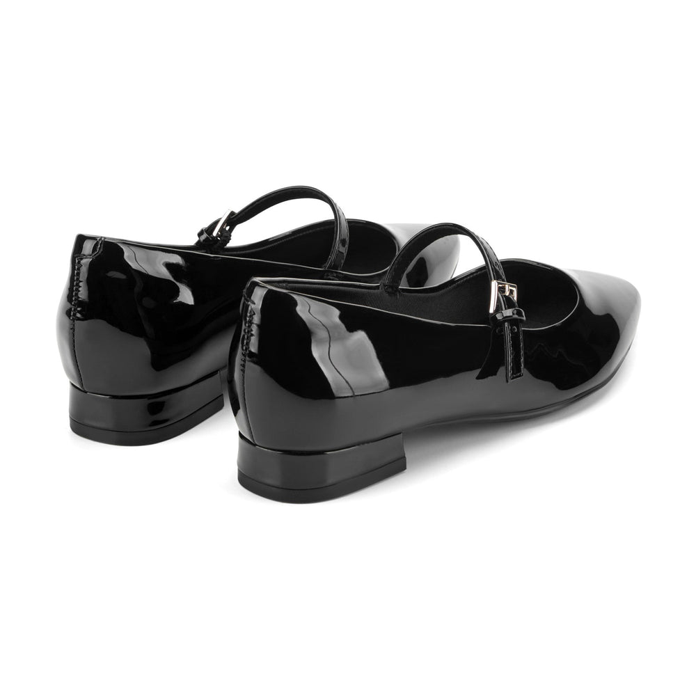 Women Rockport Taren Total Motion Pointy Toe Dress Flats Black