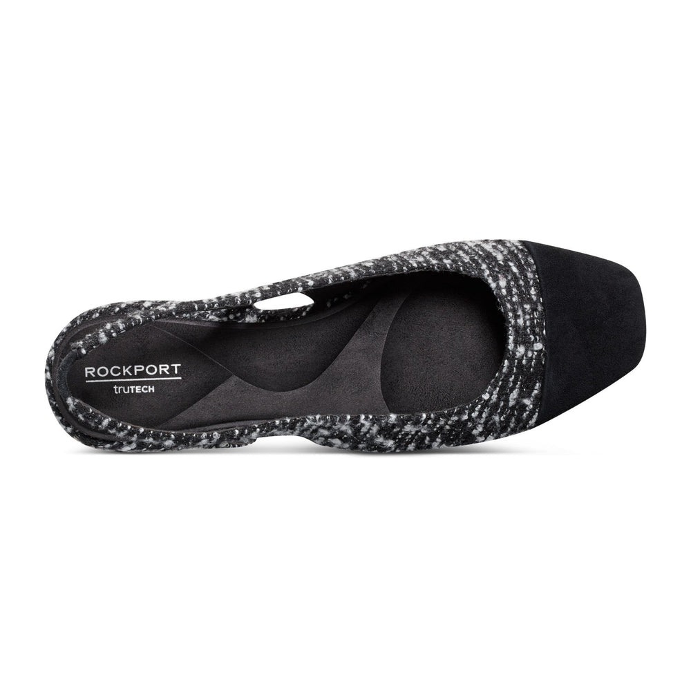 Women Rockport Sagey Slingback Ballet Flats