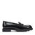 Black/Chic Cream Leather