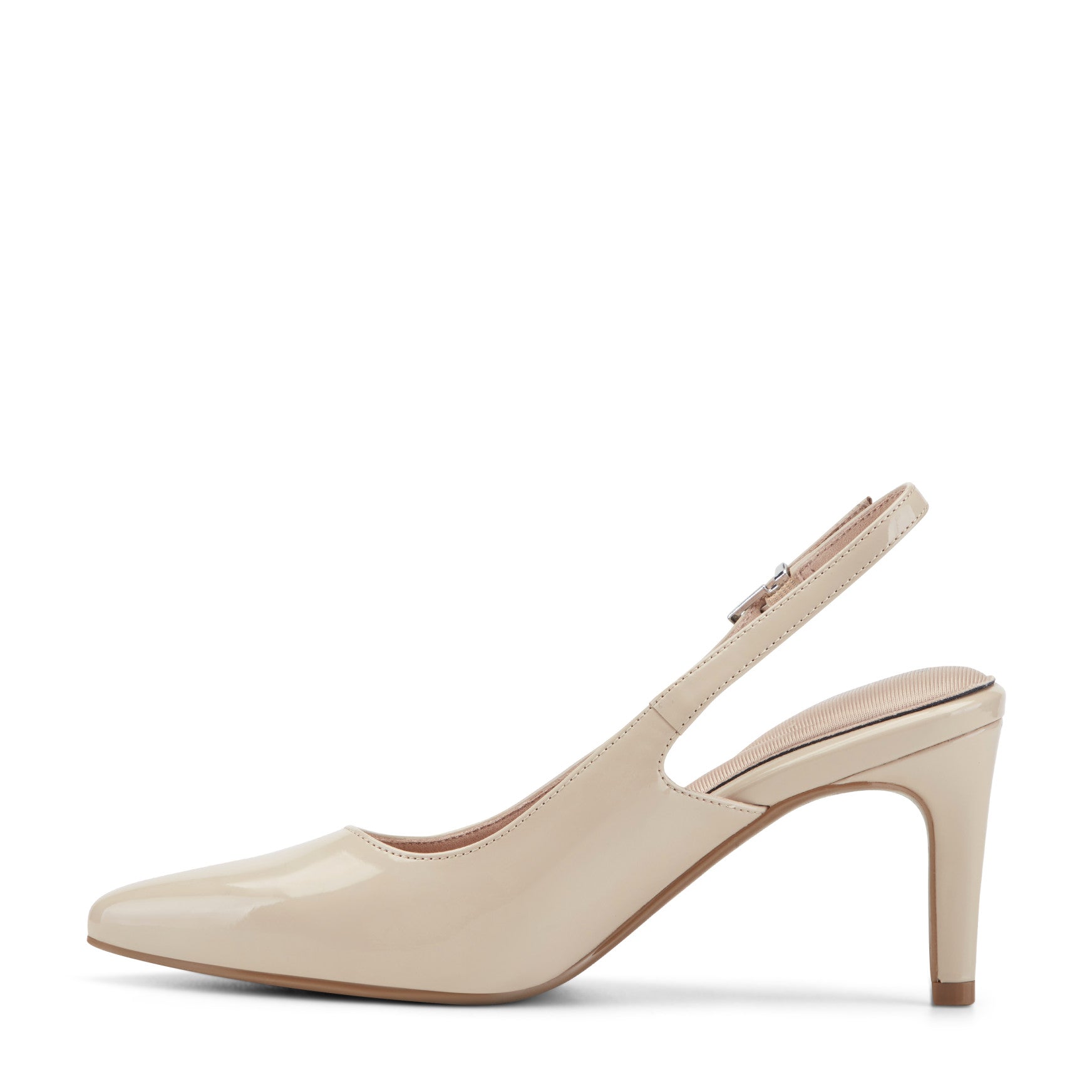 Women Rockport Jolie Total Motion Dress Pumps Light Natural Patent