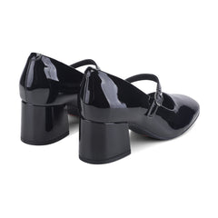 Women Rockport Xena Block Heel Mary Jane Pumps Black