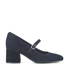 Women Rockport Xena Block Heel Mary Jane Pumps Black