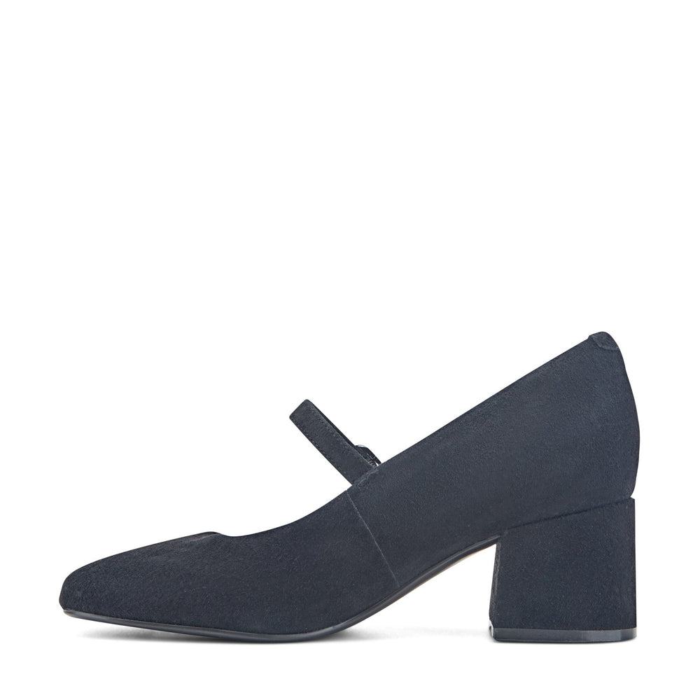 Women Rockport Xena Block Heel Mary Jane Pumps Black
