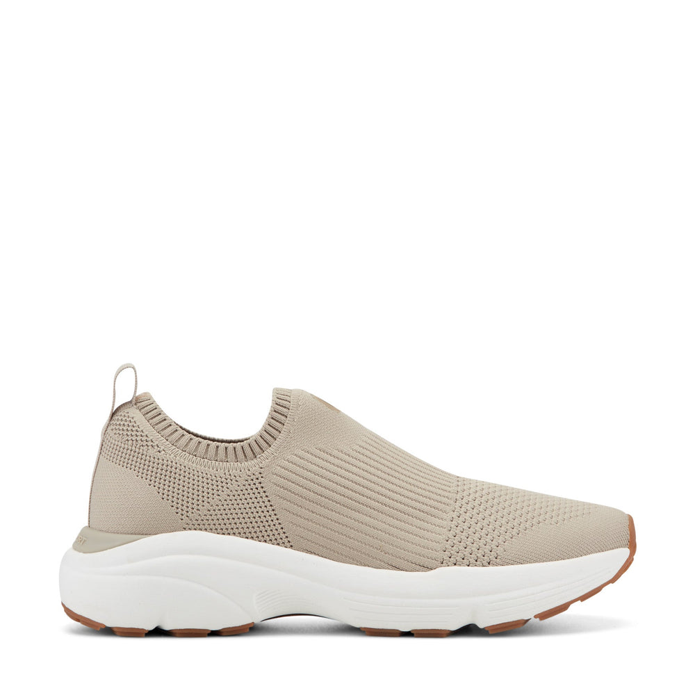 Women Rockport Demi Slip-on Casual Sneakers Light Natural